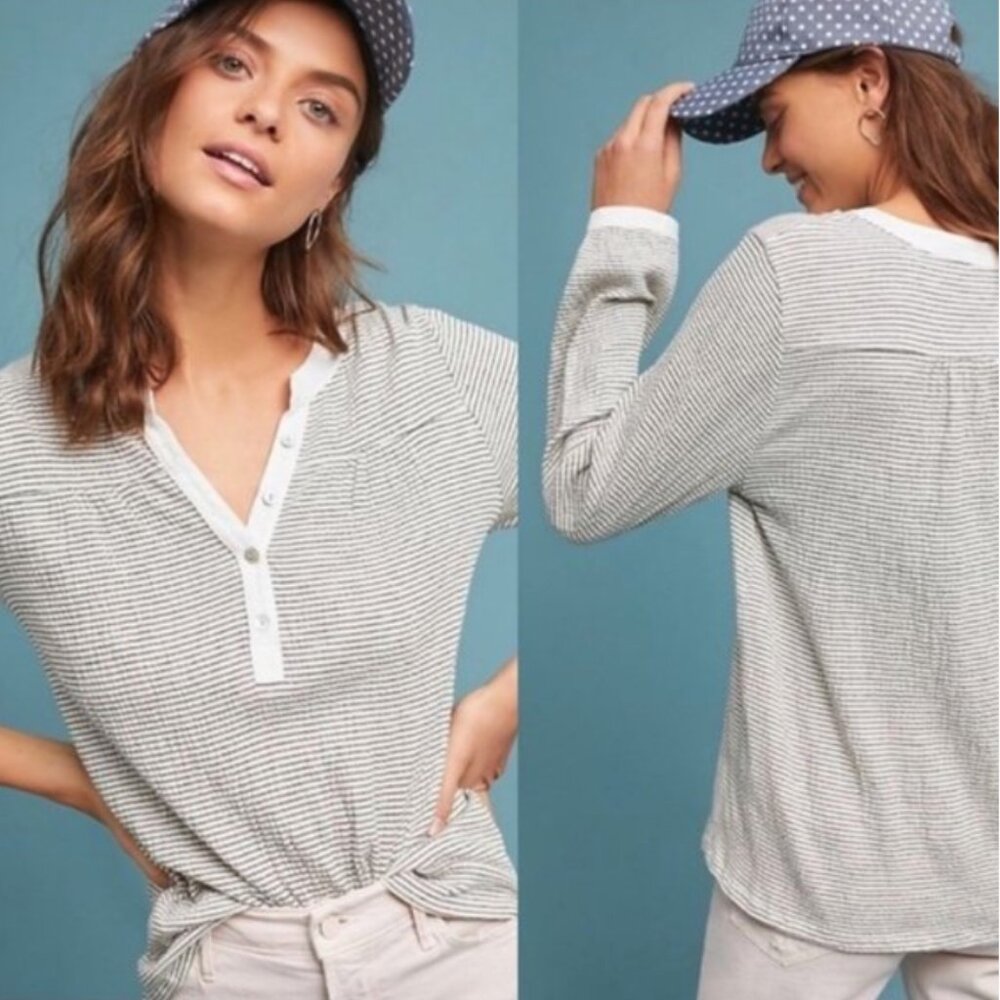 Anthropologie Dolan Ferry Striped Long Sleeve Size XS